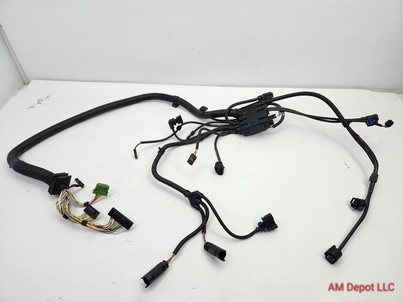 2009 BMW 135i E82 E88 N54 Engine Module Wire Harness 12517566504