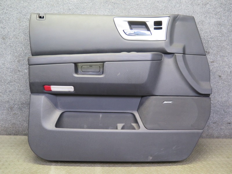2008-2009 HUMMER H2 FRONT LEFT DOOR INTERIOR TRIM COVER PANEL EBONY