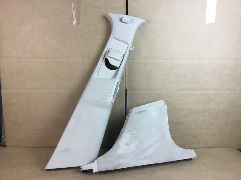 Mercedes S550 W222 2017 Right B Pillar Cover Panel Trim Set 2 PCS 14-17 |:A