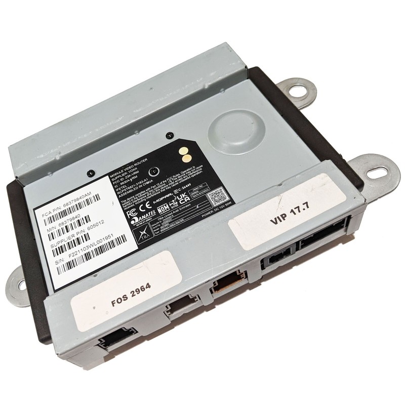 OEM Video Router Control Module Jeep Grand Cherokee 2022-2025 / 68379840AM