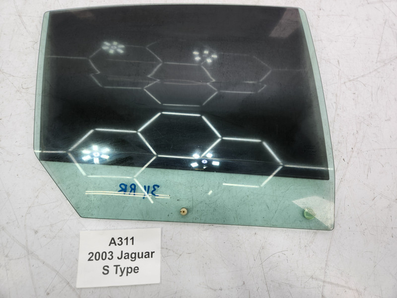 ✅ 00-08 OEM Jaguar S-Type X200 Rear Right Passenger Side Door Window Glass