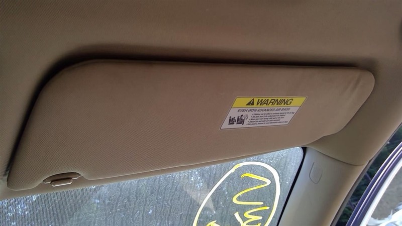 Passenger Right Sun Visor Illuminated Fits 11-17 ODYSSEY 730277