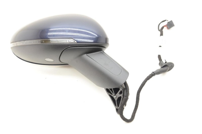 15-18 Porsche Macan 3.0L Blue Passenger Right Side View Power Door Mirror
