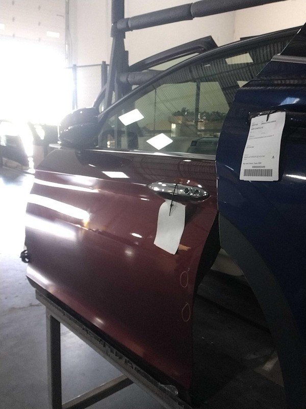 2017 Honda Accord Left Front Door Maroon 109K Miles OEM Used Part 287638