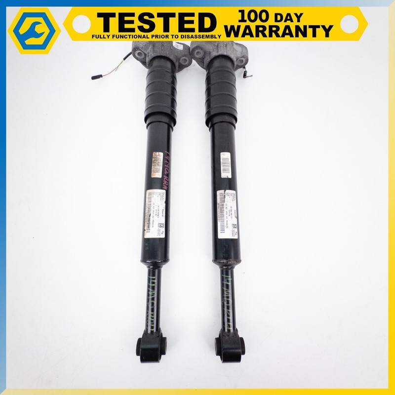 14-19 MASERATI QUATTROPORTE GHIBLI REAR LEFT & RIGHT SHOCK STRUT ABSORBER SET OE