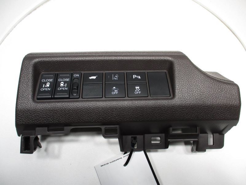 CONTROL SWITCH CLUSTER W/BAZEL DARK BROWN FITS 2018 HONDA ODYSSEY 39152