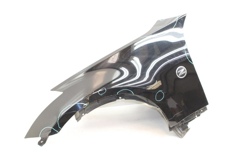 03-07 Nissan 350Z AFTERMARKET Black Driver Left Front Fender *HAS MAJOR ISSUES*