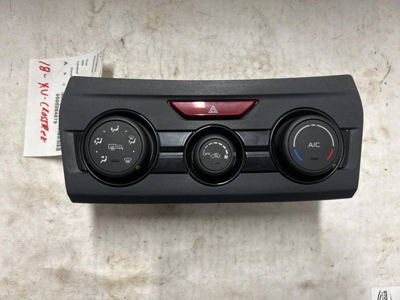 2018 SUBARU XV CROSSTREK Heat AC Controller manual 72311FL510 OEM 18