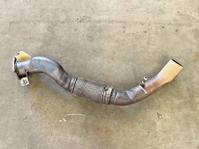 ⭐2016-2018 AUDI A6 QUATTRO FRONT EXHAUST MUFFLER RESONATOR FLEX PIPE OEM LOT2514