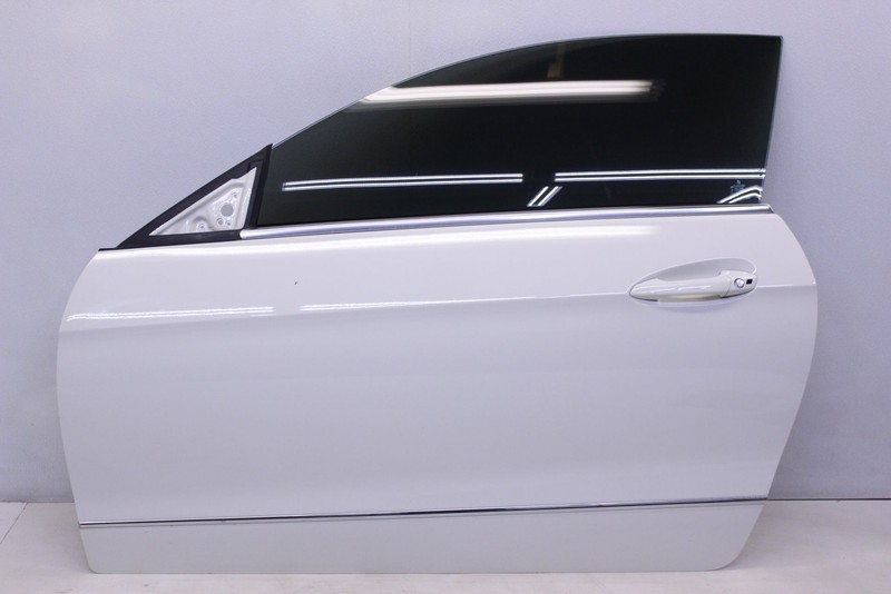 MERCEDES E350 207 CONVERTIBLE 11 12 13 14 DRIVER LEFT DOOR ASSEMBLY WHITE 650U