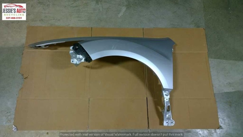 09 10 11 12 13 MAZDA 6 SEDAN LEFT FRONT FENDER OEM SILVER BS-127