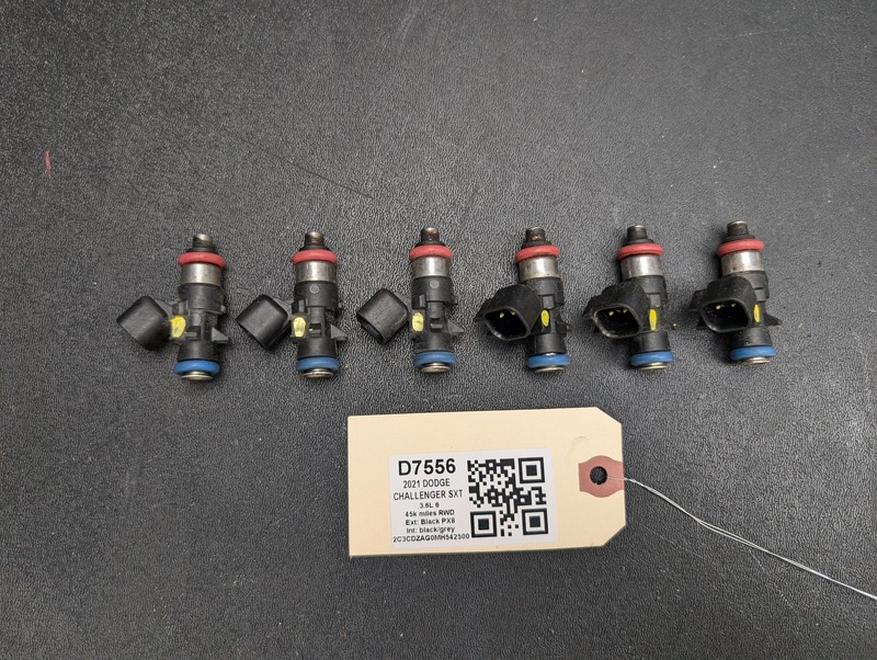 6PC Fuel Injector Set 2021 Dodge Challenger 5281900AA 2020 2022 2023