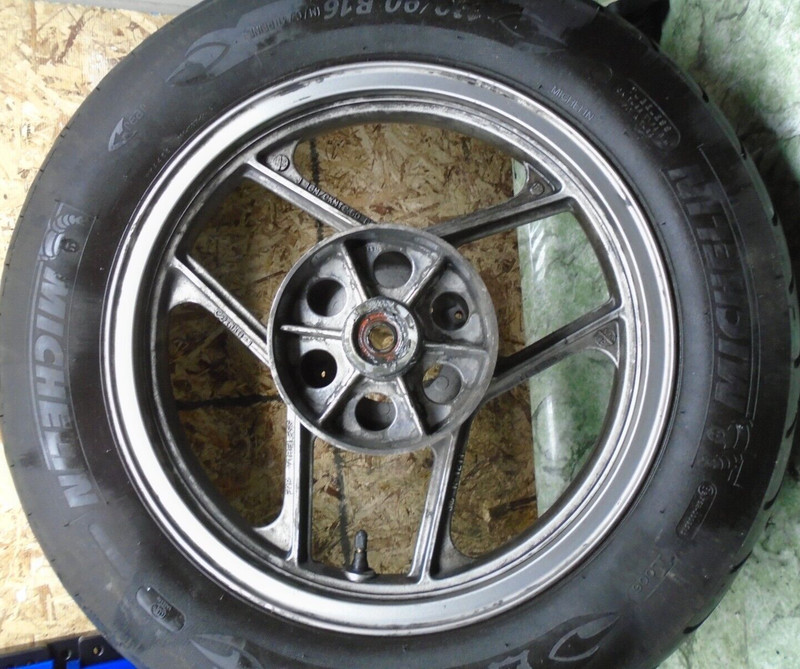 2007 Kawasaki Ninja EX250 EX 250 F EX250F Rear Rim Wheel Tire Back 130/90-16 16"