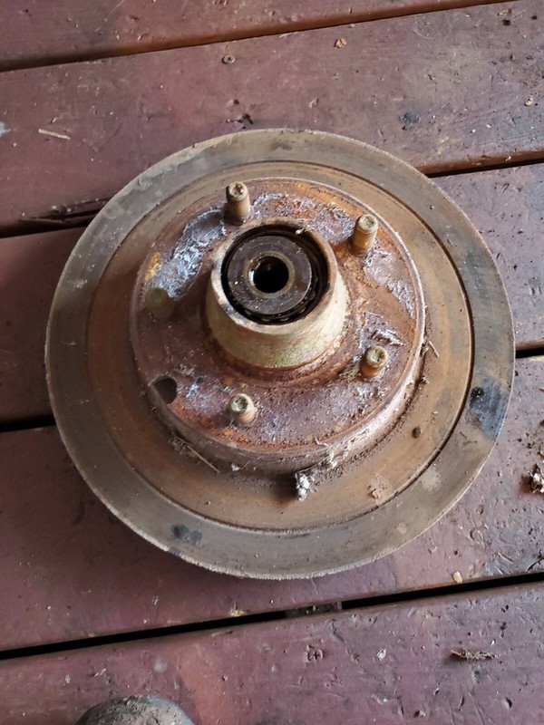 1969cadillac deville Disc Brake Rotor + Hub Assemblie driver OEM
