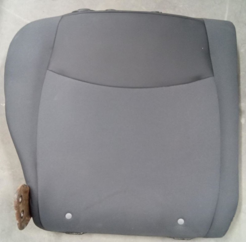 2012-2017 Fiat 500 Easy Pop RH Rear Seat Back 50/50 Folding Cloth X9 Nero Black