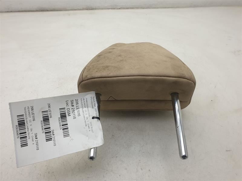 2016 LEXUS IS200T PASSENGER SIDE FRONT LEATHER HEADREST ASSEMBLY