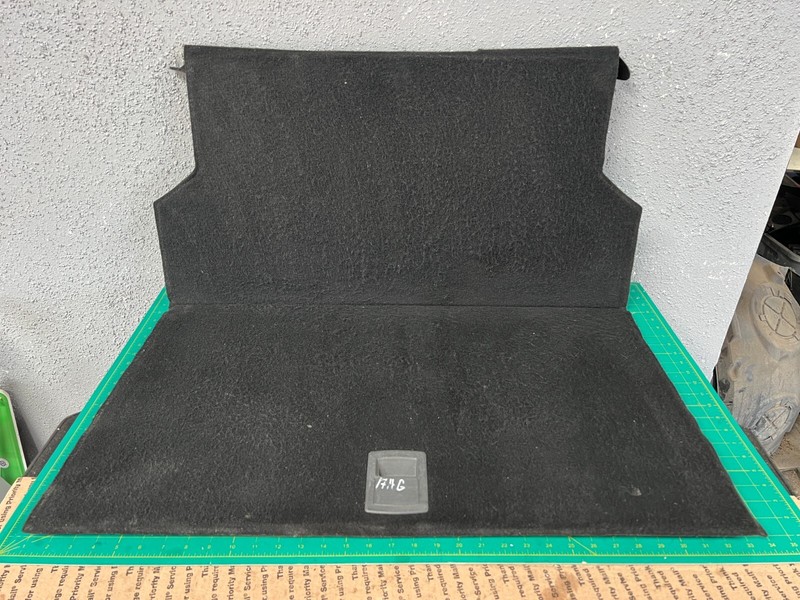 17-19 Alfa Romeo Giulia TRUNK CARGO SPARE FLOOR CARPET COVER MAT OEM