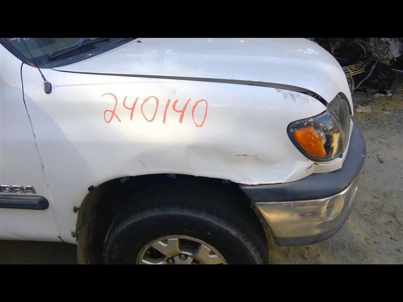 00 01 02 03 04 05 06 TOYOTA TUNDRA SR5 DRIVER LEFT FENDER WHT-056 DENT