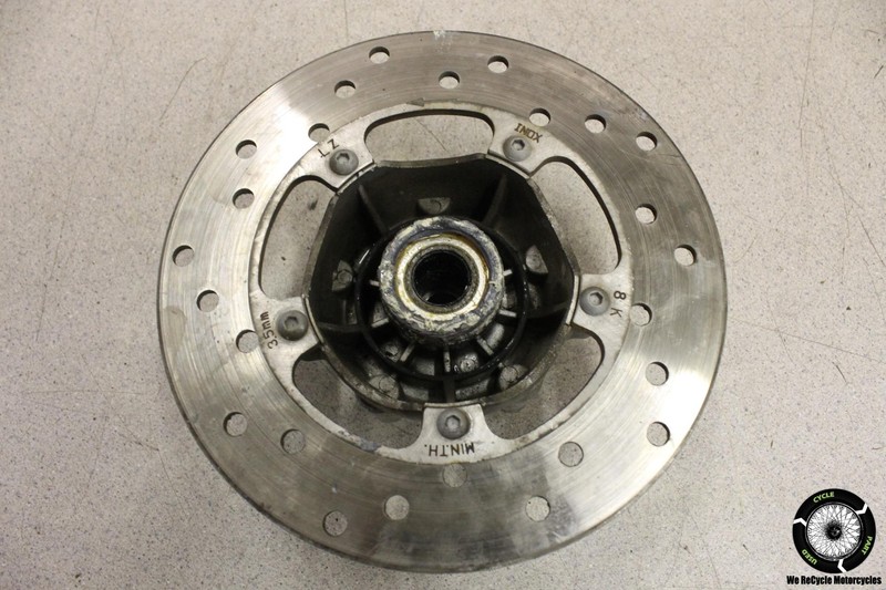 2009 Vespa LX50 FRONT BRAKE DISC ROTOR HUB LX 50 09