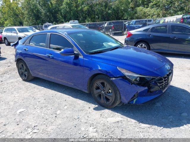 2021 Hyundai Elantra Left Tail Light Assembly OEM Blue 92409AB010 22K Miles