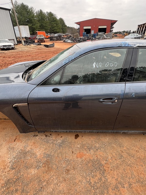 2010-2016 PORSCHE PANAMERA 970 G1 FRONT LEFT DRIVER SIDE DOOR OEM BLUE N4