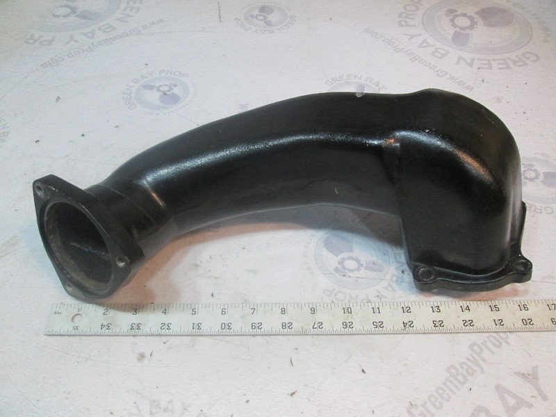 95870A4Mercruiser 4 Cylinder Lower Exhaust Pipe