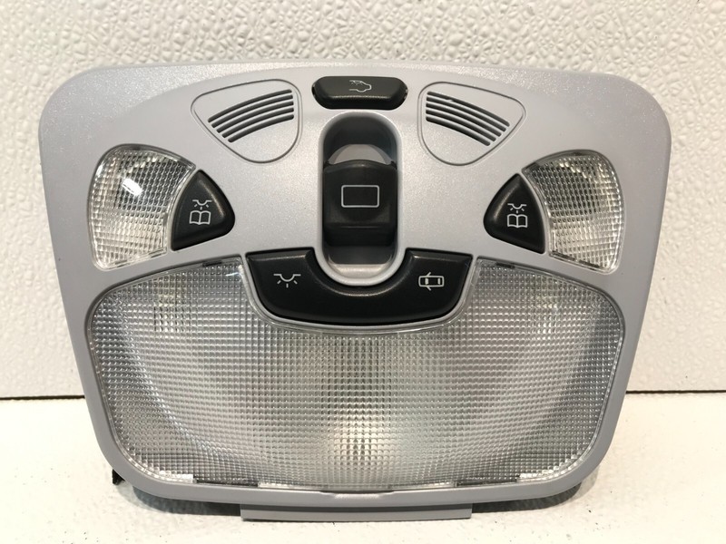 01-07 Mercedes W203 C320 C240 Sunroof Overhead Reading Map Dome Light Lamp Gray