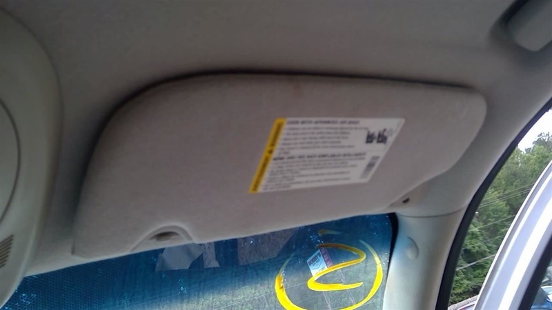 Passenger Right Sun Visor Without Illumination Fits 05-07 ENVOY 730411