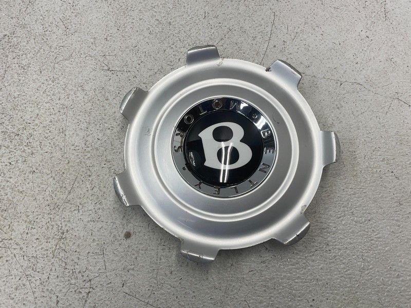 2003-2007 Bentley Continental GT Wheel Center Hub Cap Cover Silver 1577 OEM