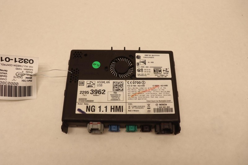 2013-2015 CADILLAC XTS HMI HUMAN MACHINE INTERFACE MULTIMEDIA CONTROL MODULE OEM
