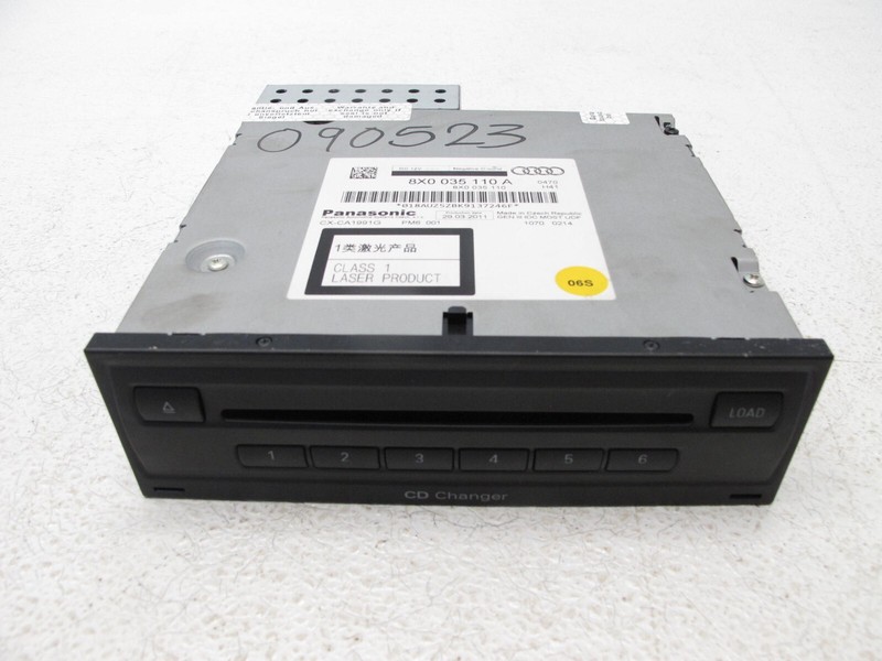 12-13 AUDI C7 A6 S6 MMI GPS NAVIGATION CD DRIVE HEAD UNIT SD CARD OEM 090523