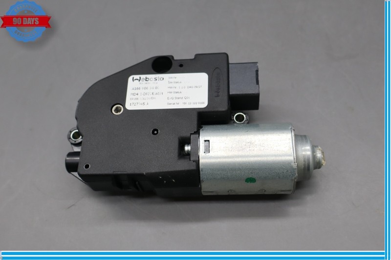 12-19 Mercedes X166 GL450 GL550 Panoramic Sunroof Glass Motor 1668200108 Oem