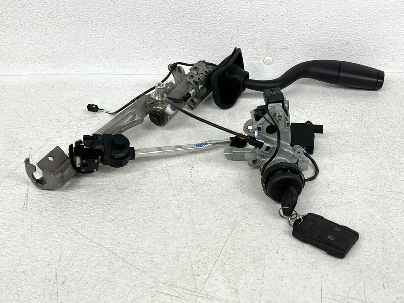 ⭐14-19 CHEVROLET SILVERADO 1500 STEERING COLUMN W/ IGNITION SWITCH OEM LOT2470