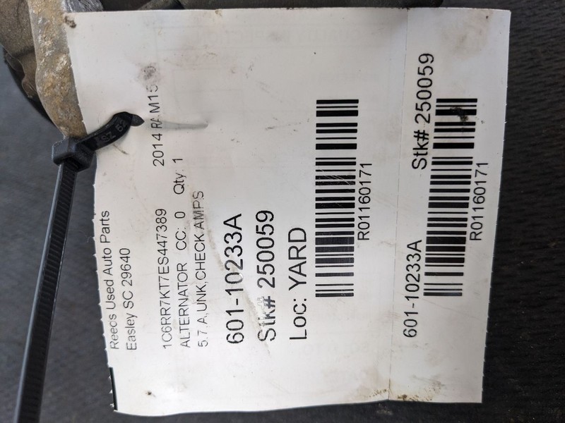 Alternator 180 Amp Fits 10-23 DODGE 2500 PICKUP 1160171