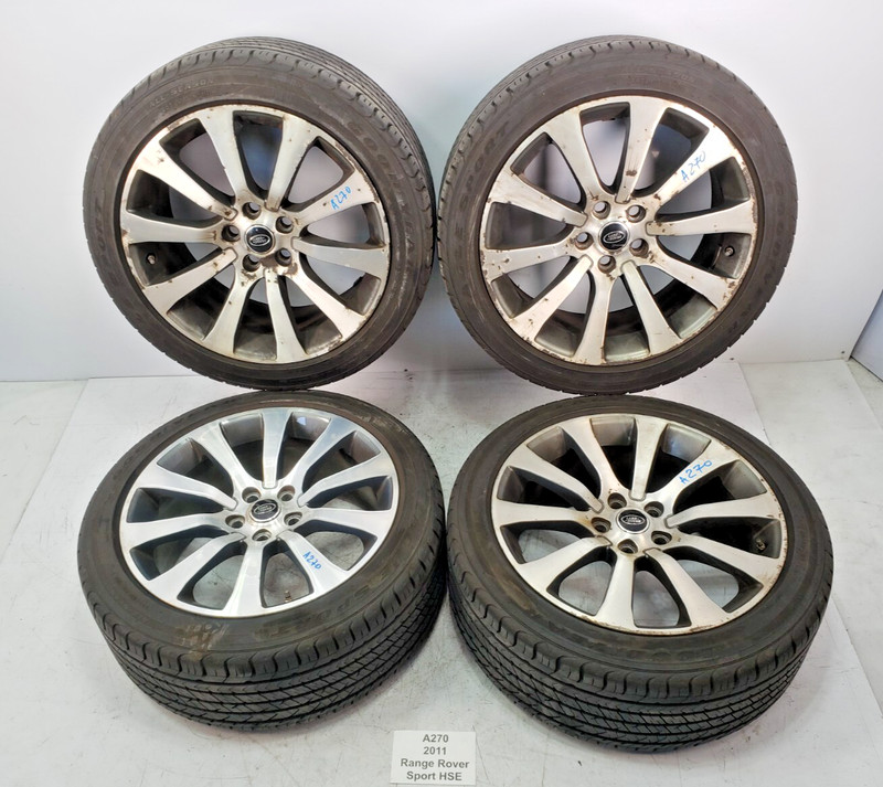 ✅ 09-13 OEM Range Rover Sport HSE L320 Wheel Rims 9.5JX20H2 ET53 SET W/ Tires*