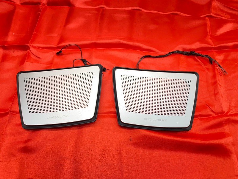 12-17 BMW F13 640 650 M6 Coupe Rear Bang Olufsen Loudspeaker Trim Cover Set OEM✅