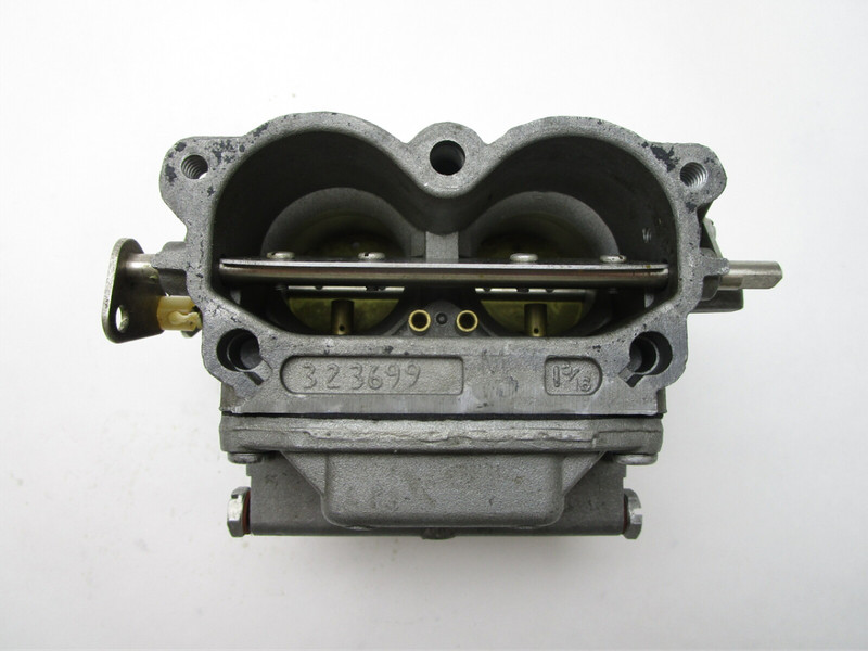 389257 OMC Johnson Evinrude Outboard 175 HP Lower Bottom Carb Carburetor 1977