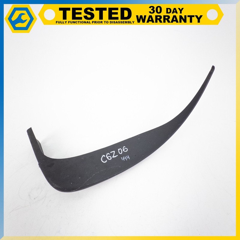 05-13 CHEVROLET CORVETTE C6 QUARTER PANEL MOLDING SPLASH GUARD OEM