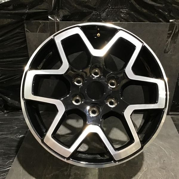 2021-2024 Ford Bronco 10389 Wheel 18 x 7-1/2 Rim Black Machined M2DC1007T1A