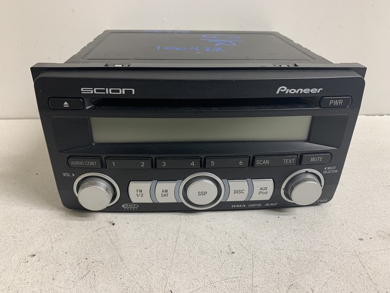 2008-2014 Scion XB Radio Stereo 2 DIN Disc CD Player PT546-00080