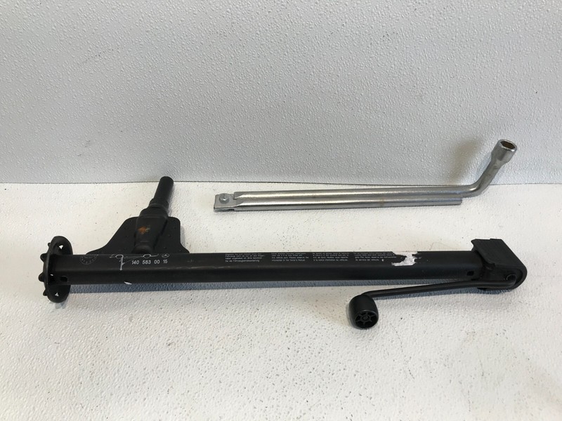 92-99 Mercedes W140 S500 Space Tire Jack and Wheel Lug Wrench OEM