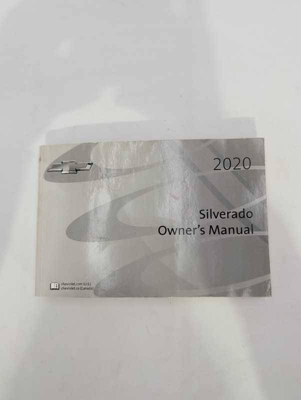 2020 Chevrolet Silverado Owners Manual With Free Shipping