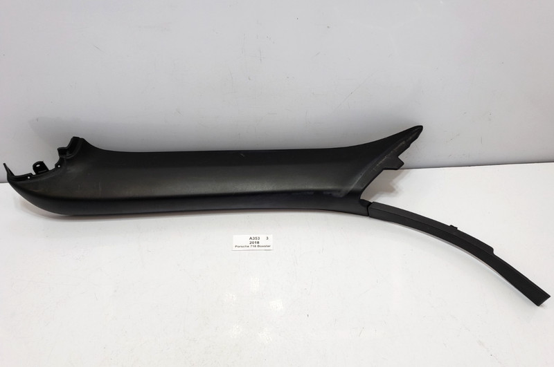 ✅ 17-25 OEM Porsche 718 Boxster 982 Left Driver Windshield Pillar Trim 36k
