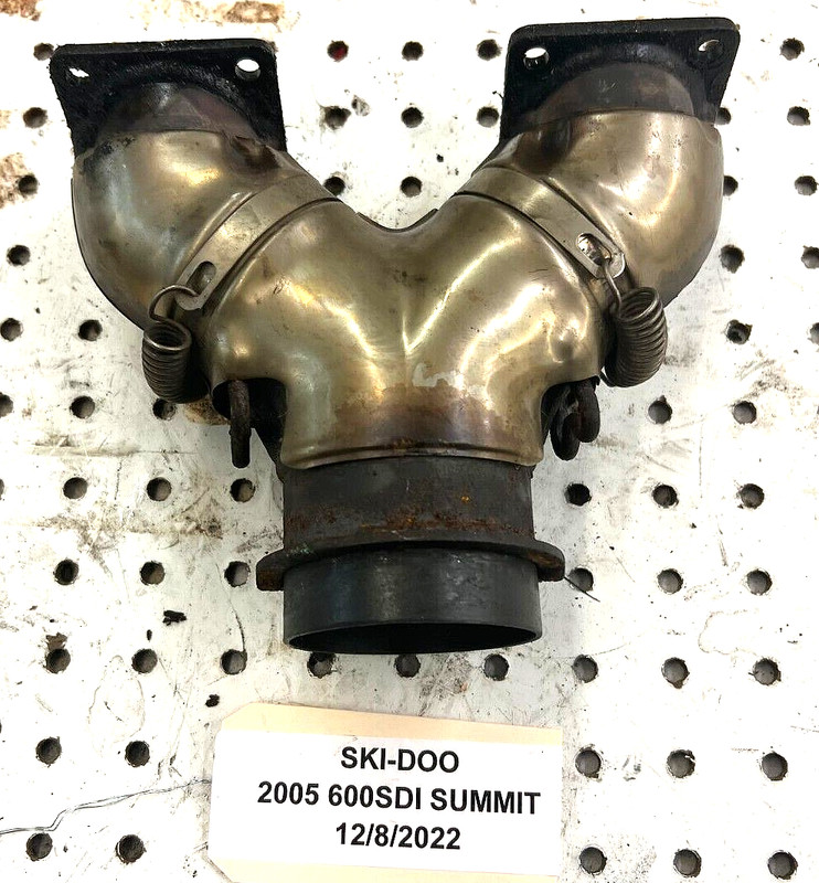 Ski-doo Snowmobile REV 600 SDI Y-PIPE 420673072 VERY NICE SHAPE!