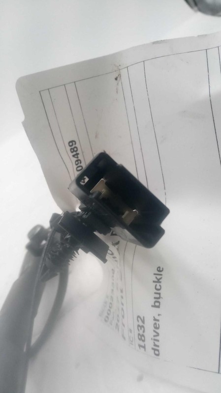 Used Front Left Seat Belt Front fits: 2017 Chevrolet Sonic bucket driver buckle