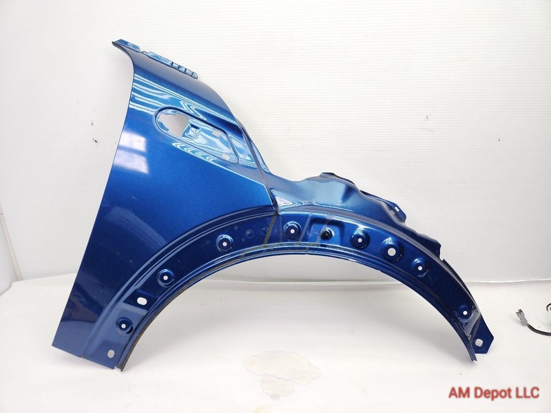 2009 Mini Cooper S R55 R56 R57 R58 Front Right Passenger Fender Lightning Blue
