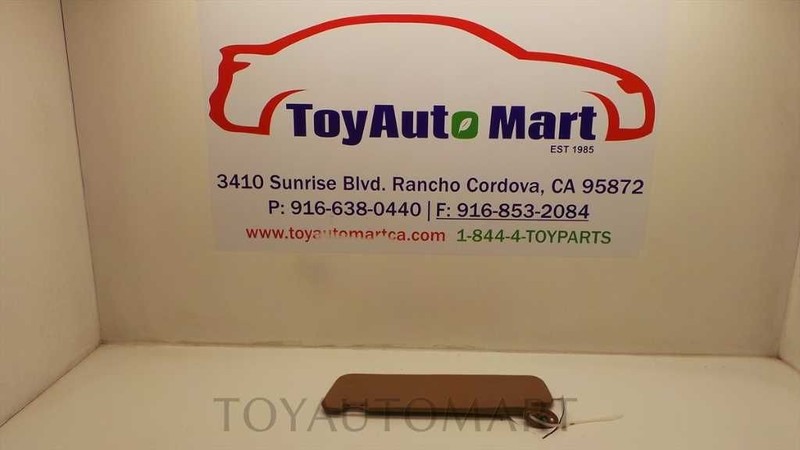 90 91 92 93 94 95 TOYOTA 4 RUNNER SUN VISOR RIGHT HAND TAN