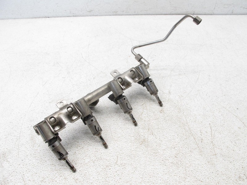 11-16 MINI COOPER S COUNTRYMAN R60 1.6 TURBO FUEL INJECTORS RAIL OEM 020624