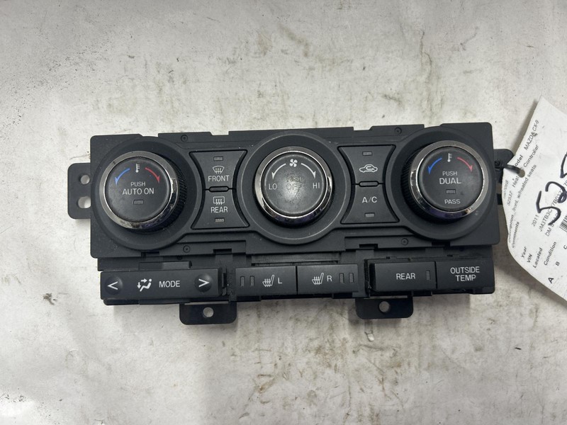 2011 MAZDA CX-9 Heat AC Controller front (heated seats) OEM 10 11 12 13