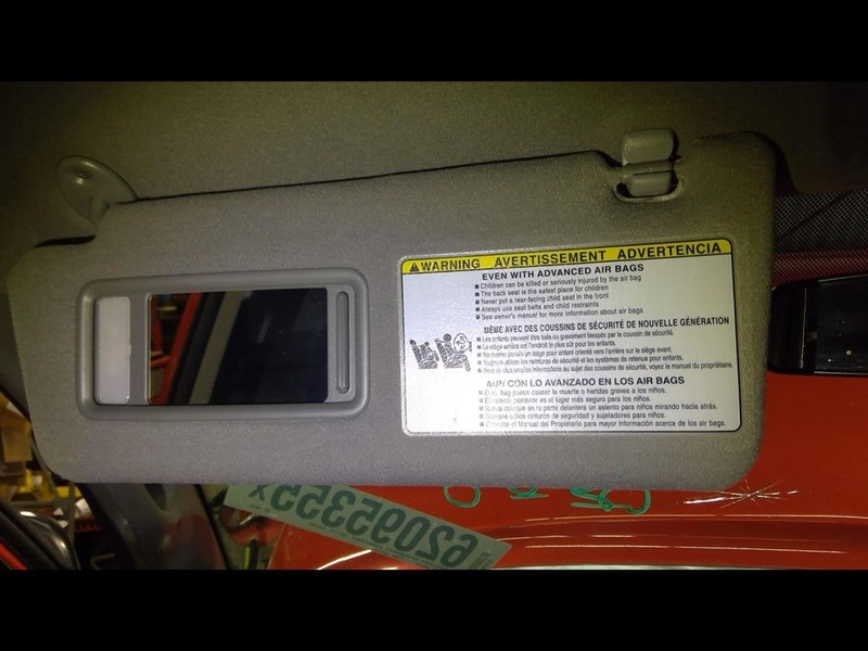 Driver Sun Visor Extended Cab With Sliding Extender Fits 12-15 TACOMA 1660184